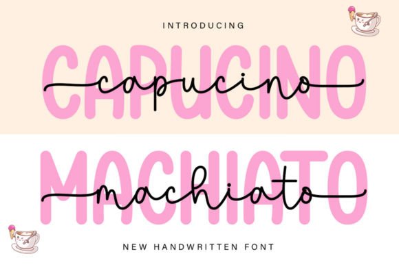 Capucino Machiato Duo: A Font for Romantic Branding