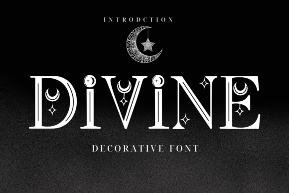 Divine: Crafting an Ethereal Brand with Celestial Typography