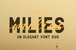 Milies Duo: A Font Pairing for Modern Elegance