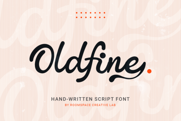 Oldfine: The Handwritten Script Font for Elegant Projects