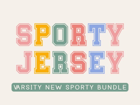 Sporty Varsity: A Modern Typeface for Bold Branding