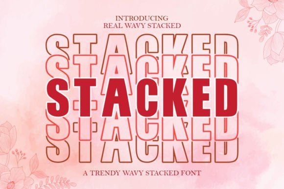 Stacked: The Groovy Font Making a Bold Comeback in Modern Design