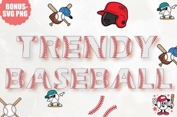 Trendy Baseball: Capturing the Spirit of the Game in Design