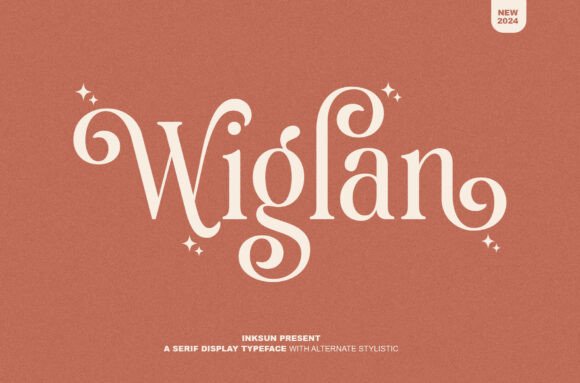 Wiglan: Weaving Magic into Modern Serif Design